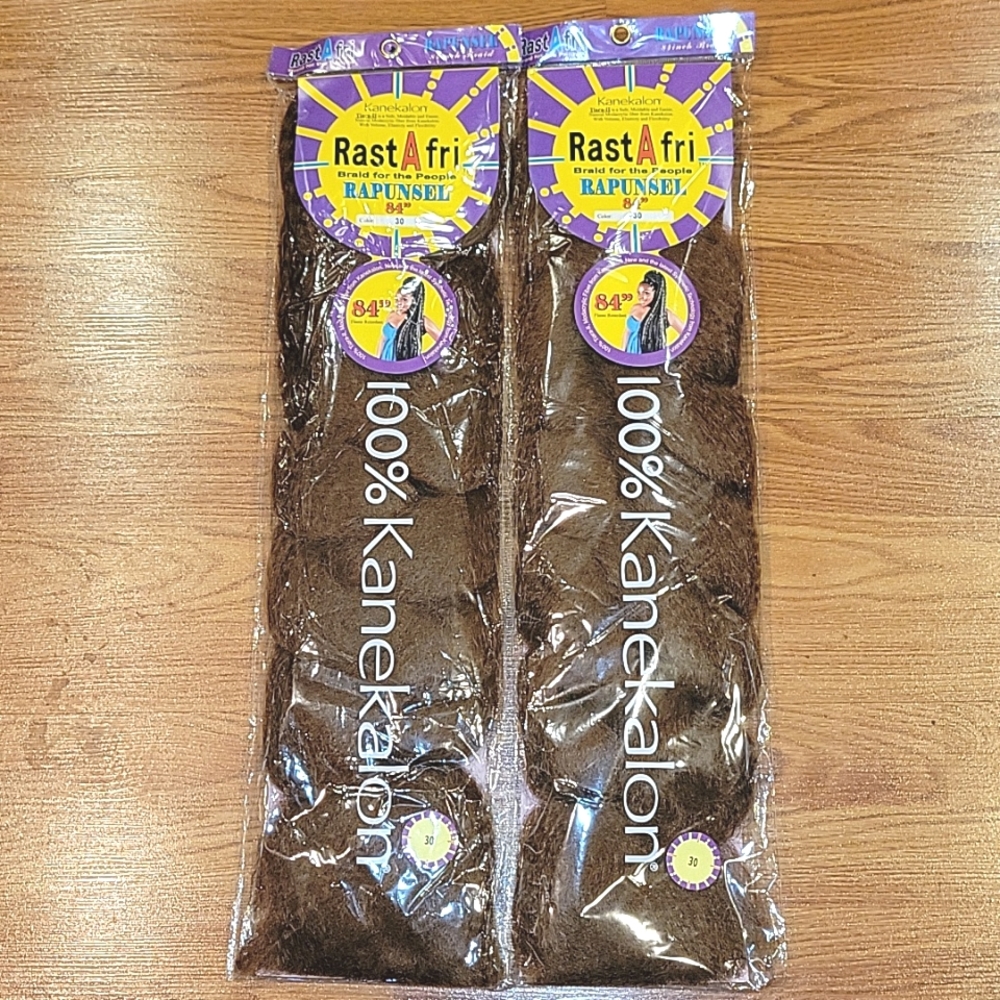 Brown #30 Braiding Hair 2pk